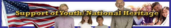 Support of Youth and National Heritage Banner